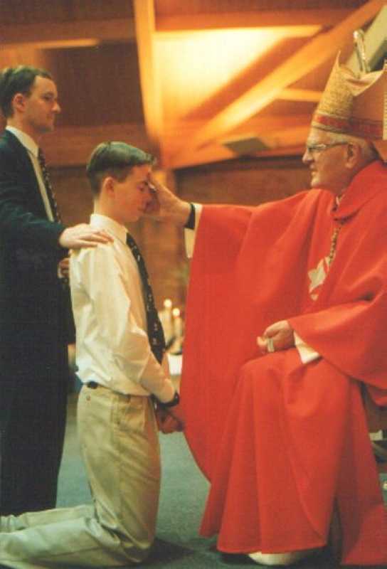 The sacrament of confirmation in the roman catholic religion